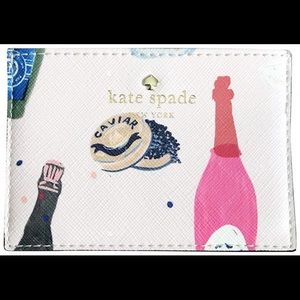 Kate Spade Champagne Cardholder